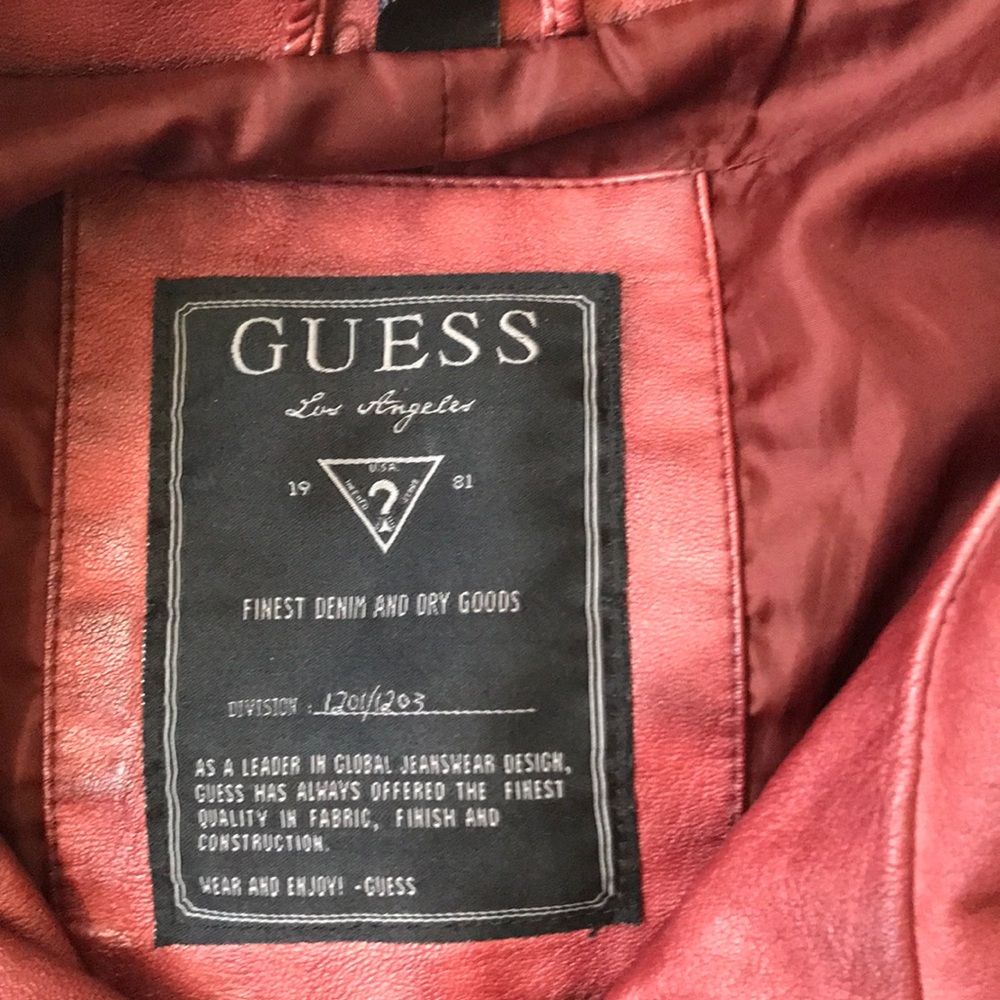 Guess leather jacket - Picture 2 of 5